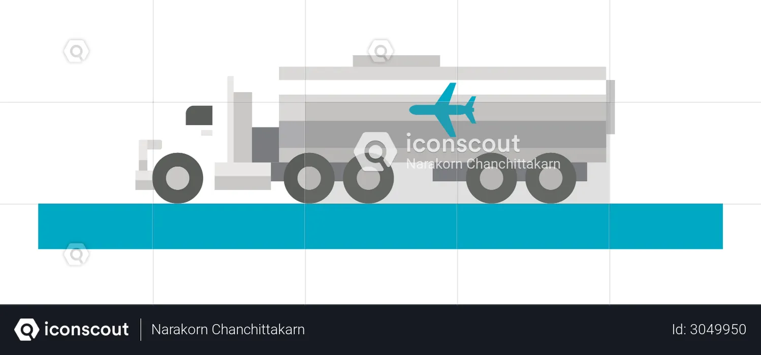 Fuel truck  Illustration