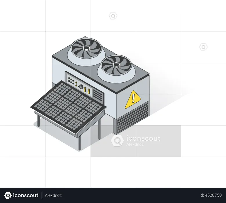 Fuente de energía renovable  Ilustración