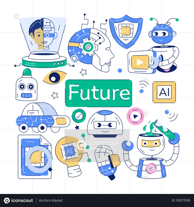 Future technology  Illustration