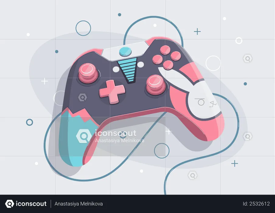 Game controller  Illustration