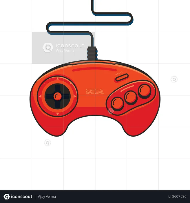 Gaming pad  Illustration