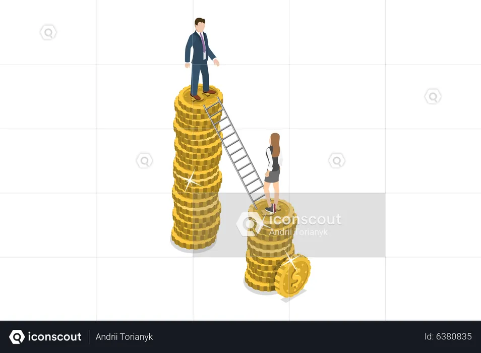 Gender Discrimination  Illustration