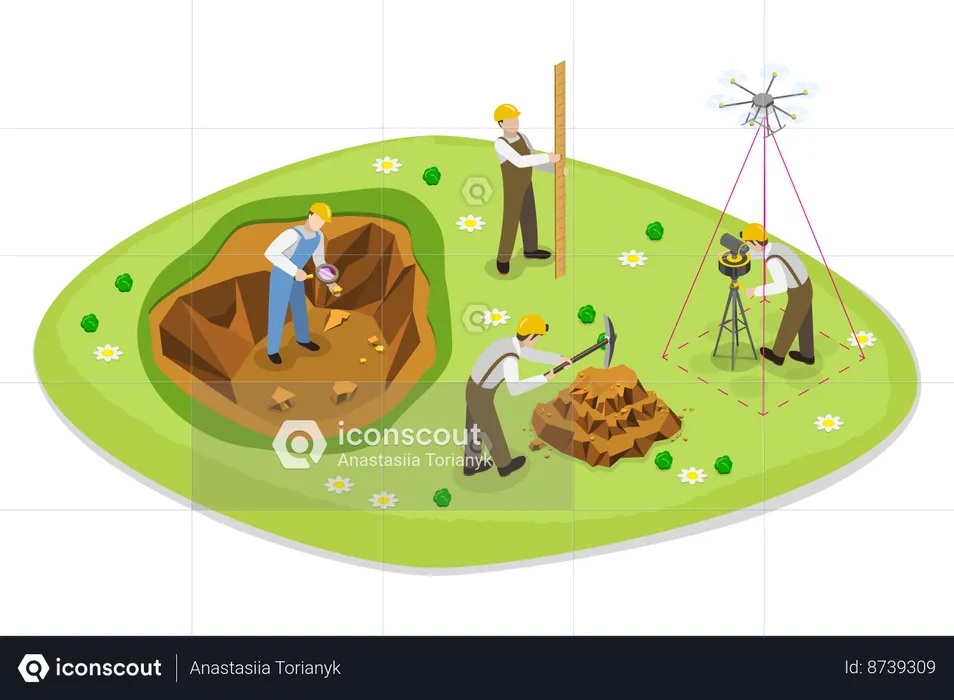 Geodetic Developments  Illustration