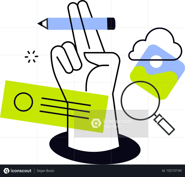 Gerenciamento de conteúdo  Ilustração