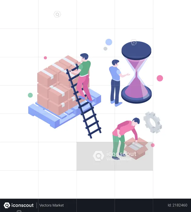 Gerenciamento de projetos  Ilustração