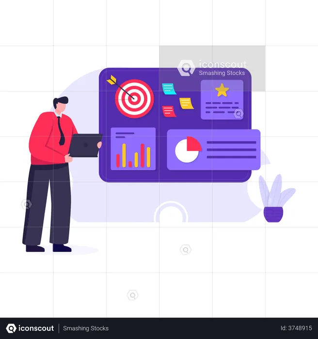Gerenciamento de projetos  Ilustração