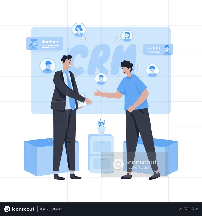 Gestão de Relacionamento com o Cliente  Ilustração