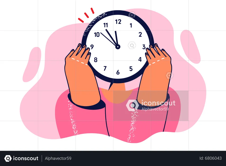 Gerenciamento de tempo  Ilustração
