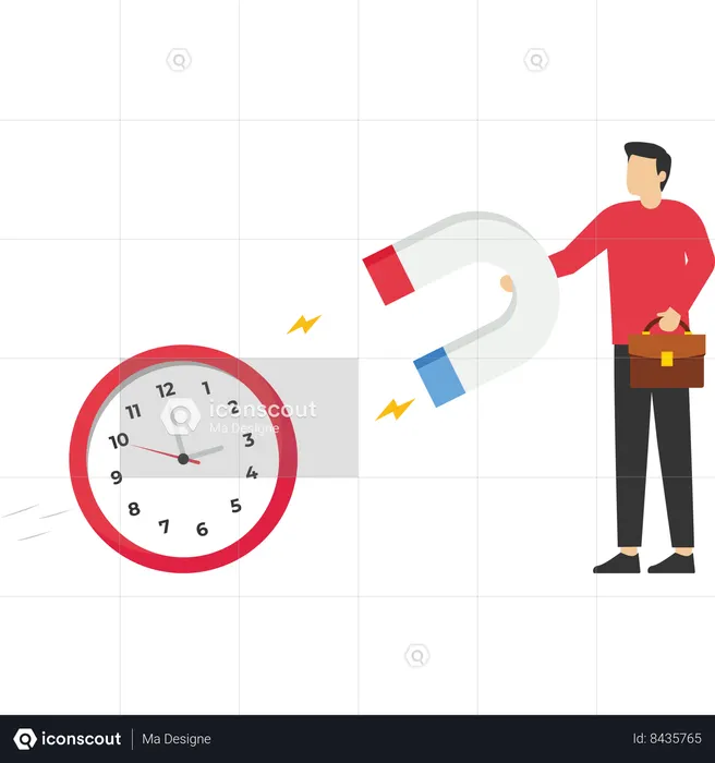 Gerenciamento de tempo  Ilustração