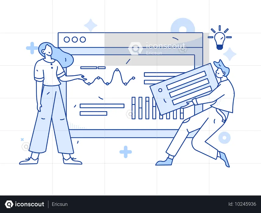 Analyse von Unternehmensgründungen  Illustration