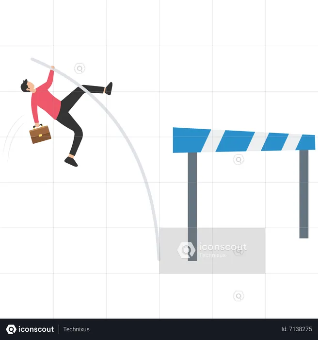 Geschäftlicher finanzieller Erfolg  Illustration