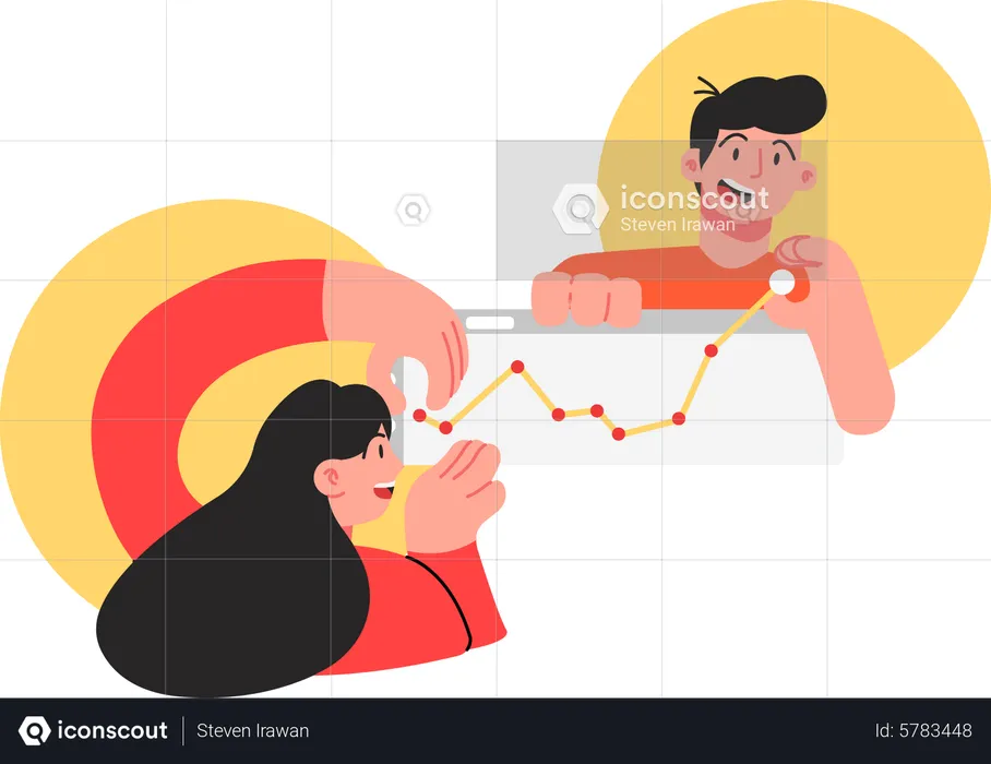 Geschäftsinvestitionen  Illustration