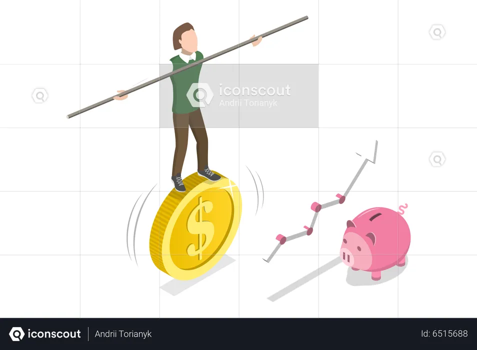 Geschäftsrisikomanagement  Illustration