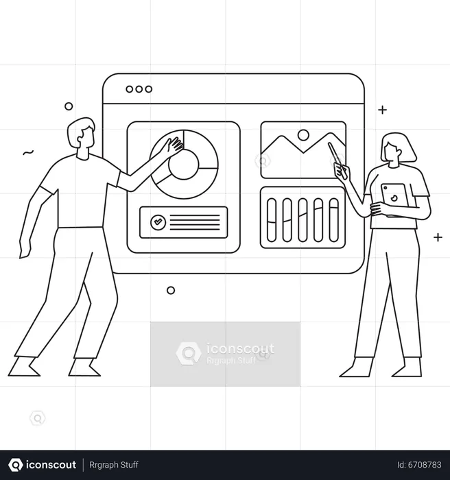 Geschäftswachstum  Illustration