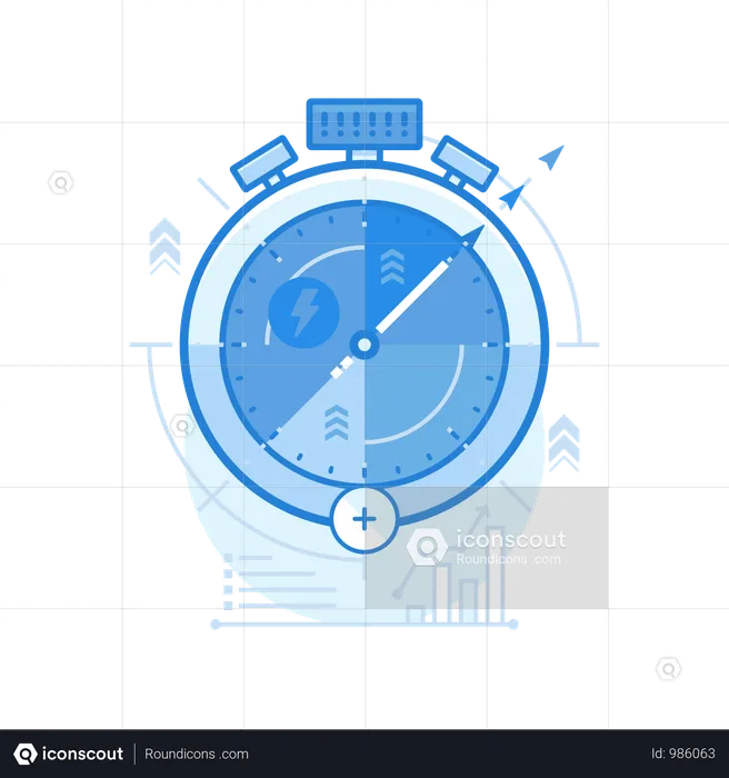 Geschwindigkeitsoptimierung  Illustration