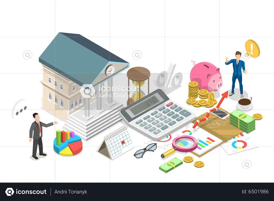 Gestão financeira pública  Ilustração