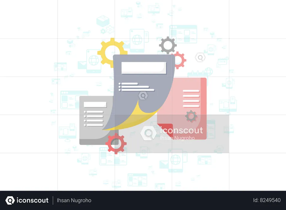 Gestion de fichiers  Illustration