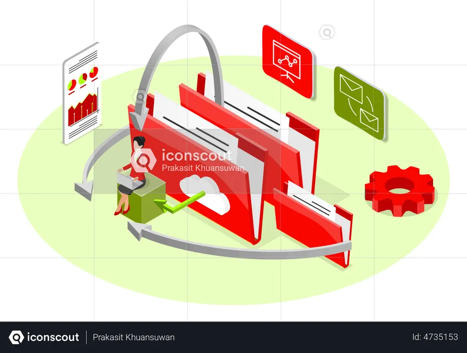 Gestion de fichiers  Illustration