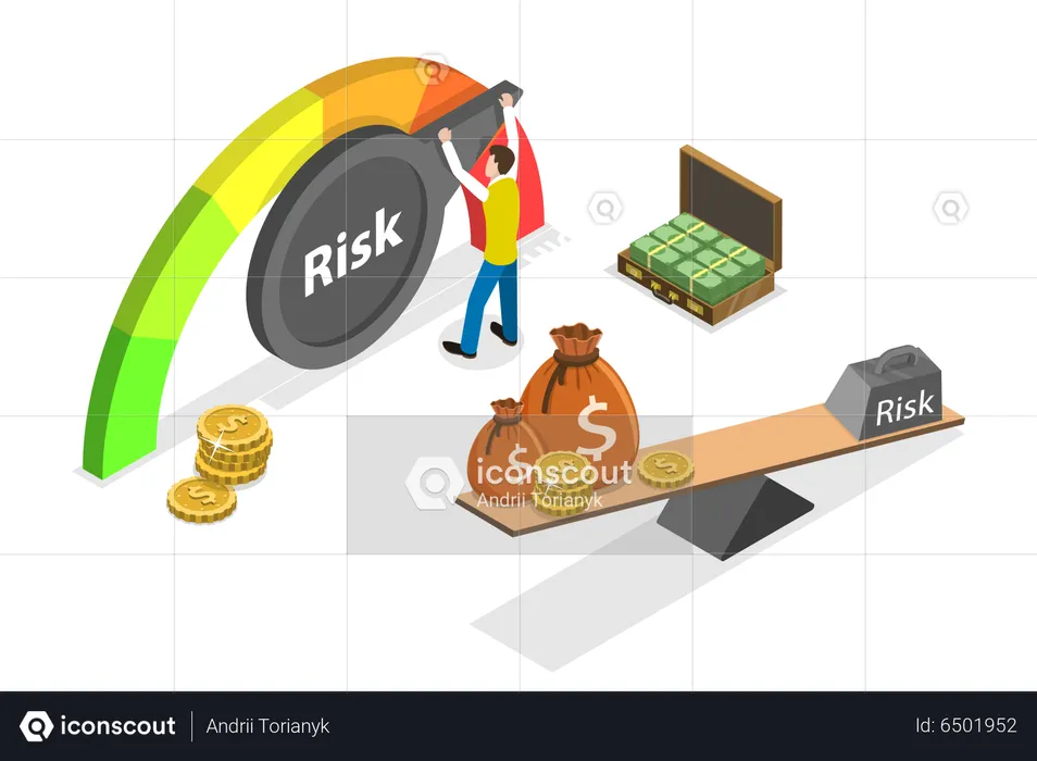 Gestión de riesgos de inversión  Ilustración