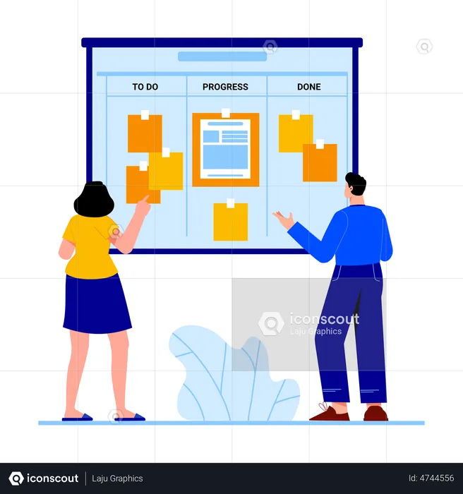 Gestion des tâches commerciales  Illustration