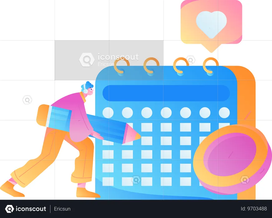 Gestion du calendrier  Illustration