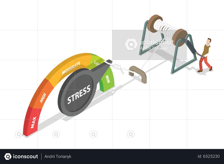 La gestion du stress  Illustration