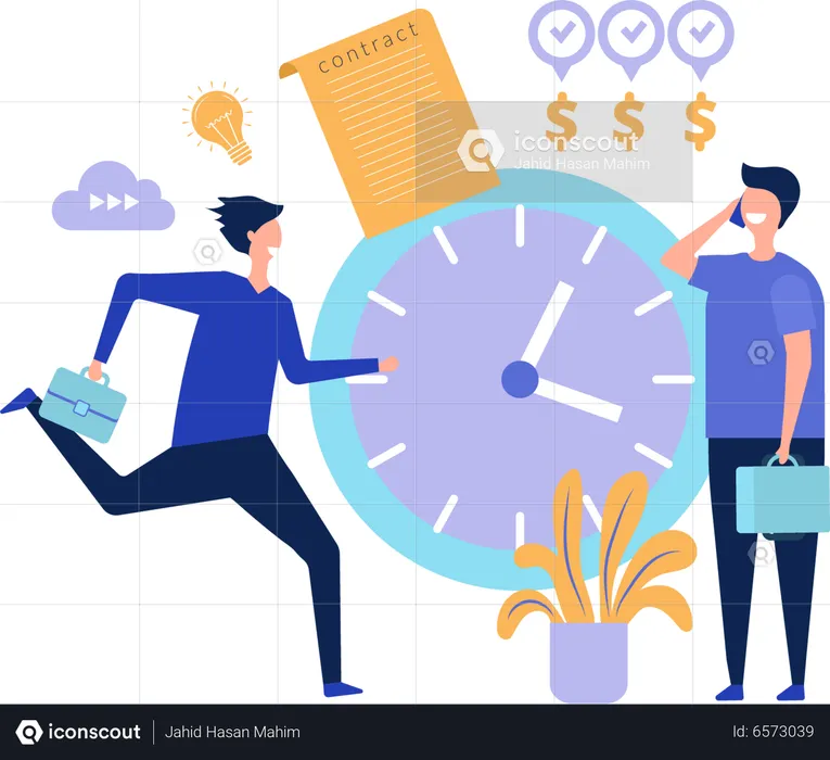 Gestion du temps  Illustration