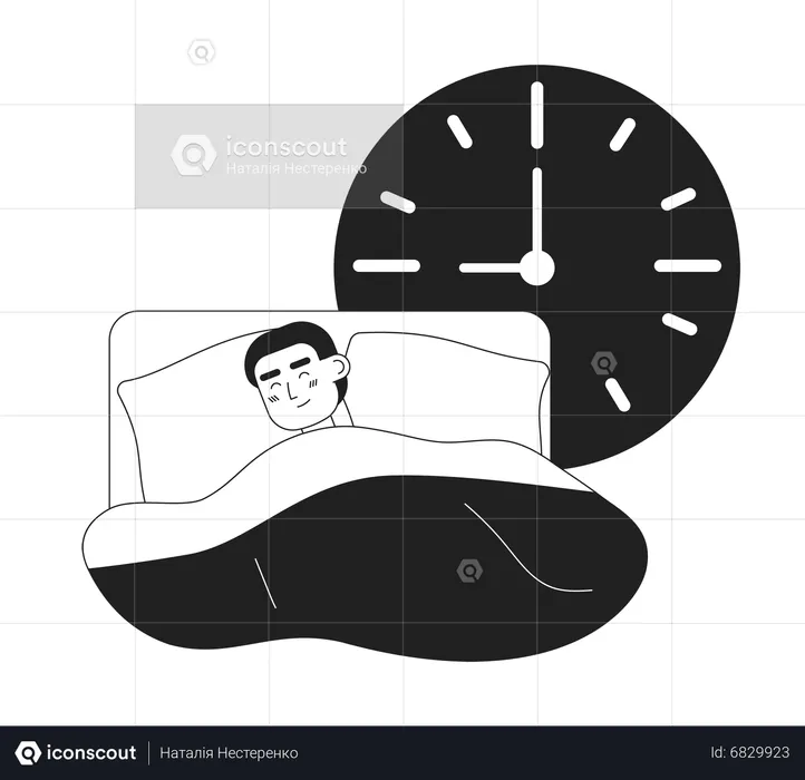 Get enough sleep  Illustration