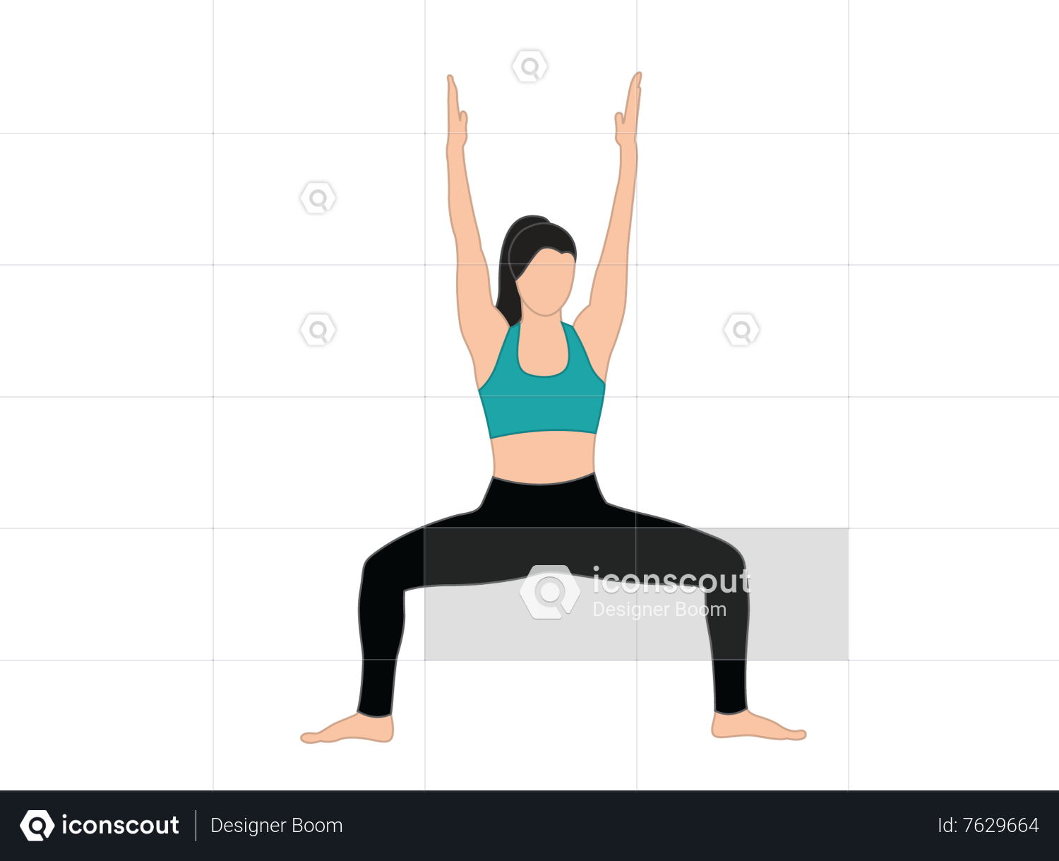 750+ Goddess Pose Yoga Stock Illustrations, Royalty-Free Vector Graphics &  Clip Art - iStock