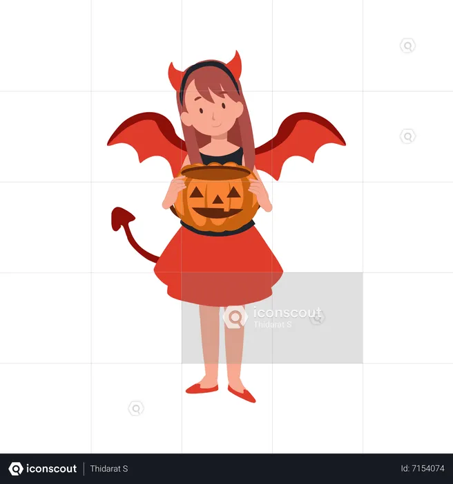 Premium Vector  Halloween vampire illustration. illustration of a vampire  child who appears on halloween night.