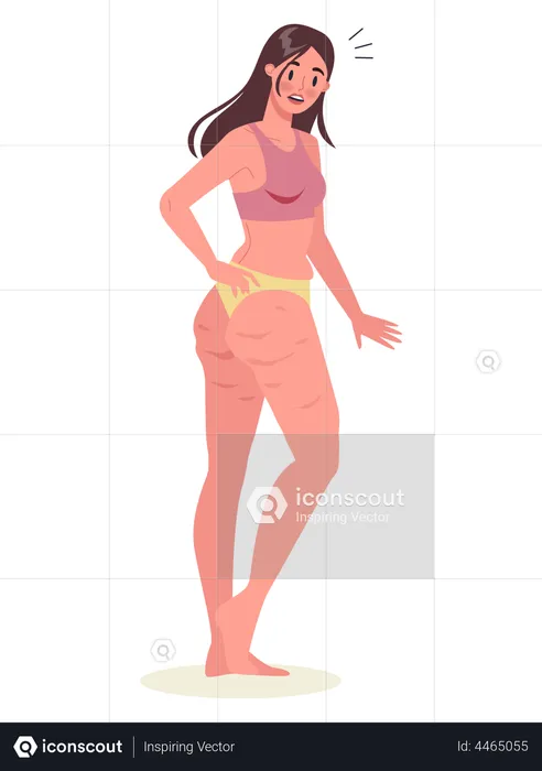 Premium Vector  Collection of colorful woman's underpants. female