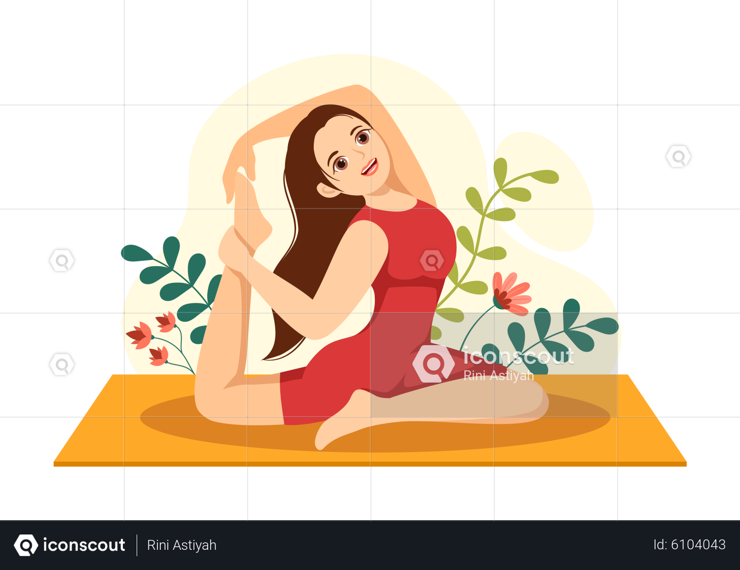 Girl Pose Stock Illustration - Download Image Now - Adult, Agreement,  Contemplation - iStock