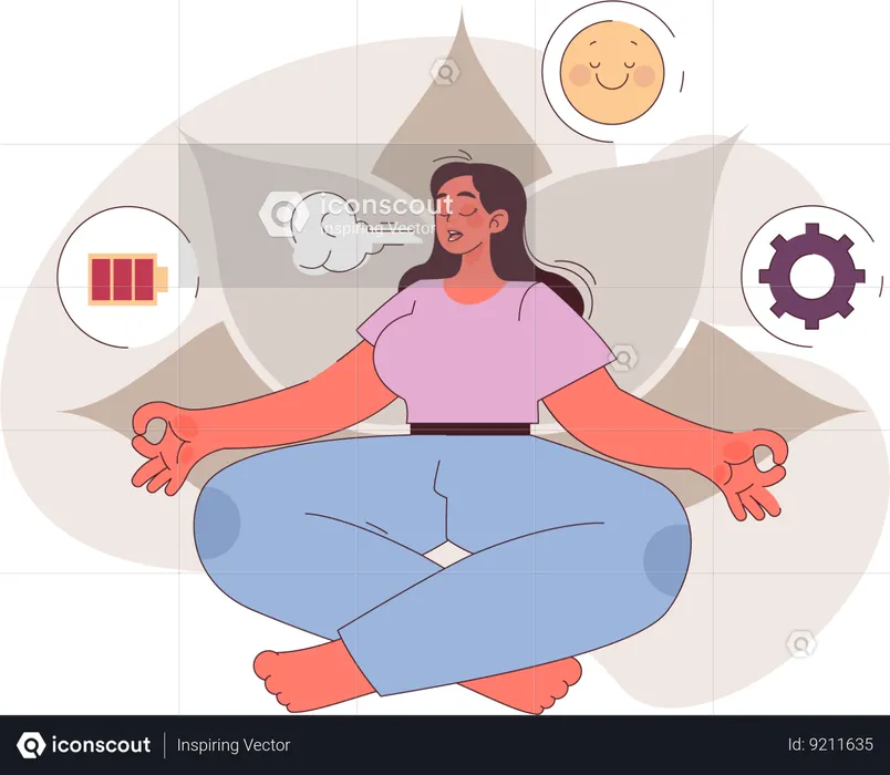 Relaxation Technique  Illustration