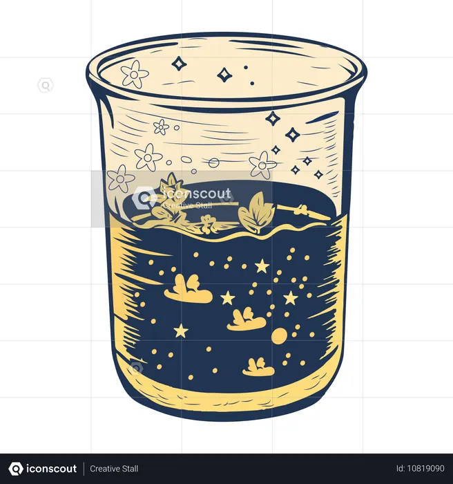 Becherglas  Illustration