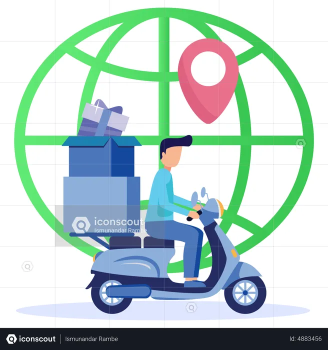 Global Delivery location  Illustration