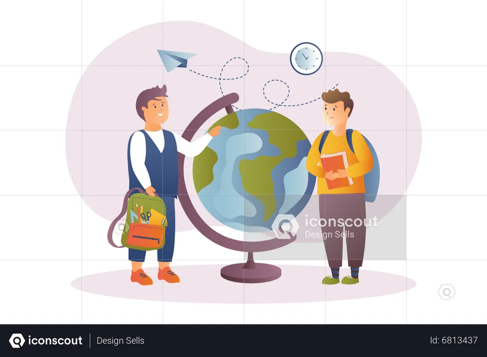 Global education  Illustration