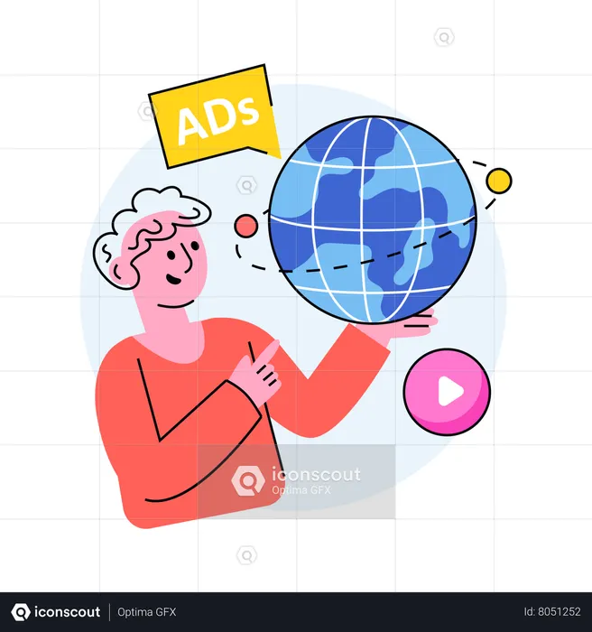 Global Marketing  Illustration