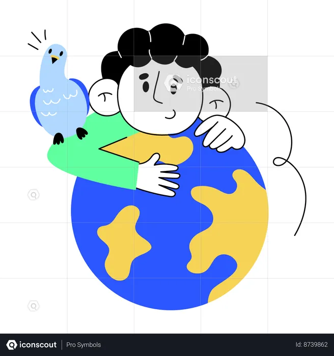 Global Peace  Illustration