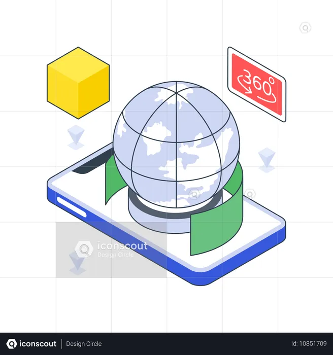 Global Rotation  Illustration