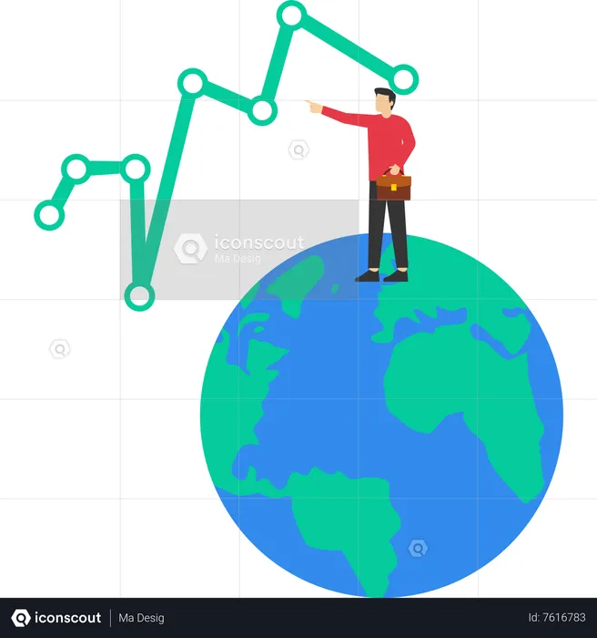 Global Stock Market  Illustration