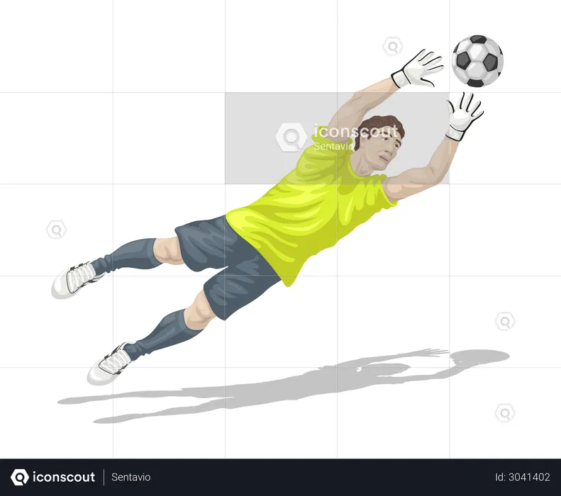 Goalkeeper  Illustration