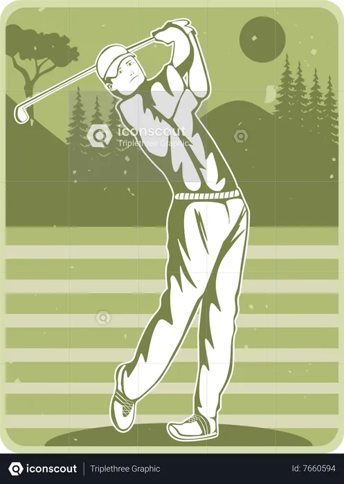 Golf Club  Illustration