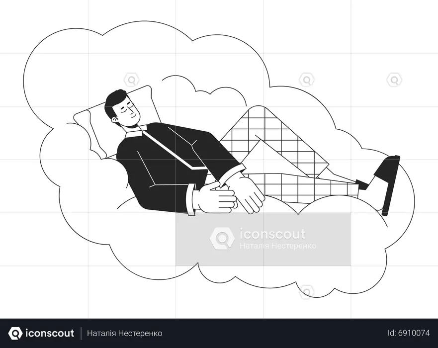 Good night sleep  Illustration