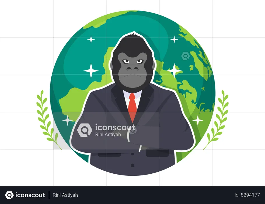 Gorilla Suit Day  Illustration