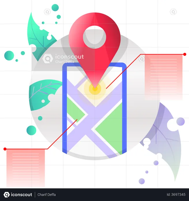 Gps Location  Illustration