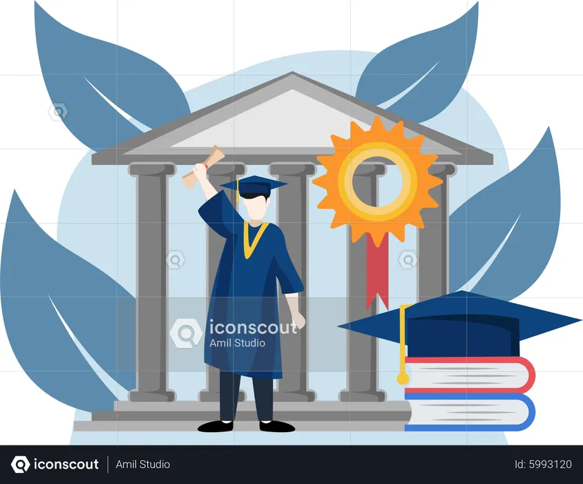 Graduation Day  Illustration