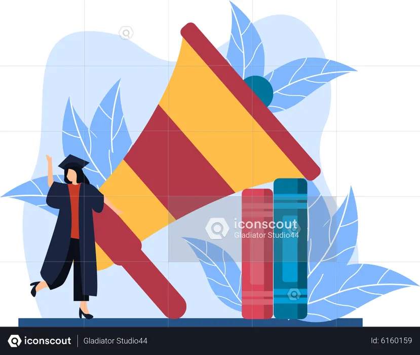 Graduation  Illustration