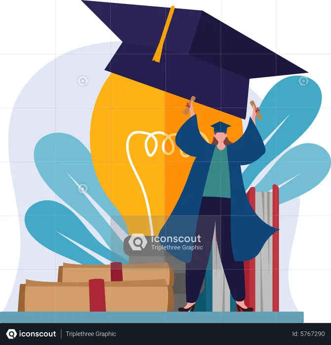 Graduation study  Illustration