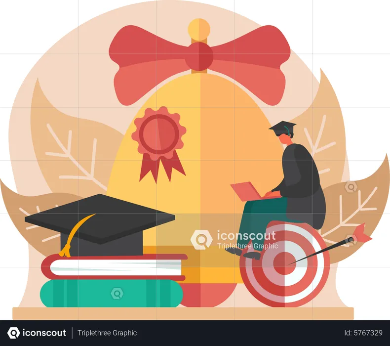 Graduation Study Target  Illustration