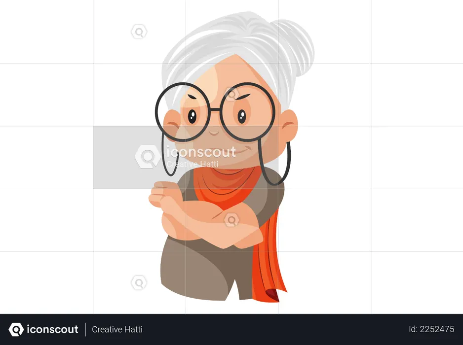 Grand-mère  Illustration